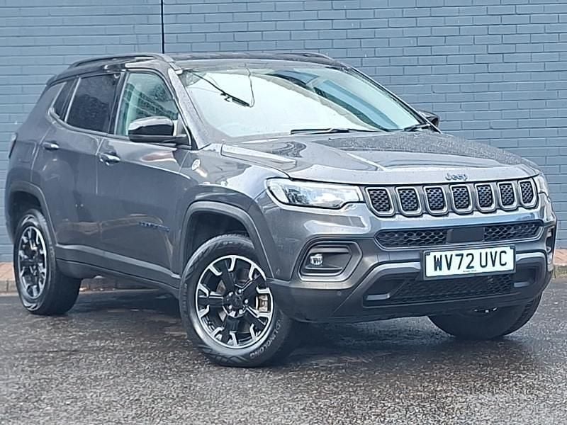 Grey Used 2022 Jeep Compass Trailhawk SUV | £17,998 (A bit pricey) - Image 1/4