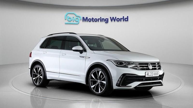 Used VW Tiguan R-line 150 HP (110 kW) 2023 White SUV