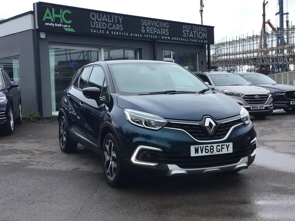 Used Renault Captur GT-Line 90 HP (66 kW) 2018 Blue SUV