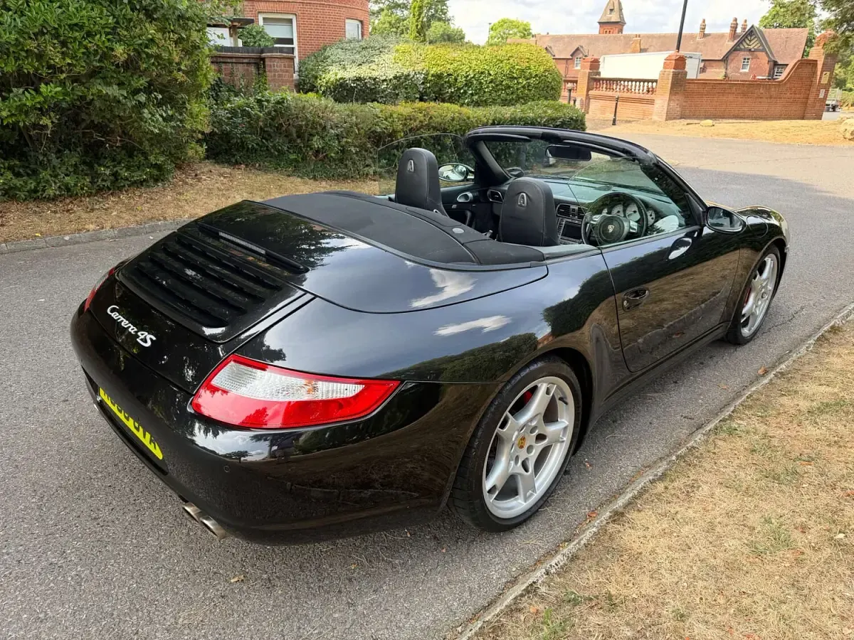 Used Porsche 911S 2006 Black Cabriolet