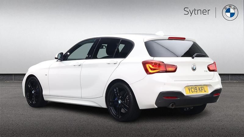 Used BMW 118 M Sport 136 HP (100 kW) 2019 White Hatchback