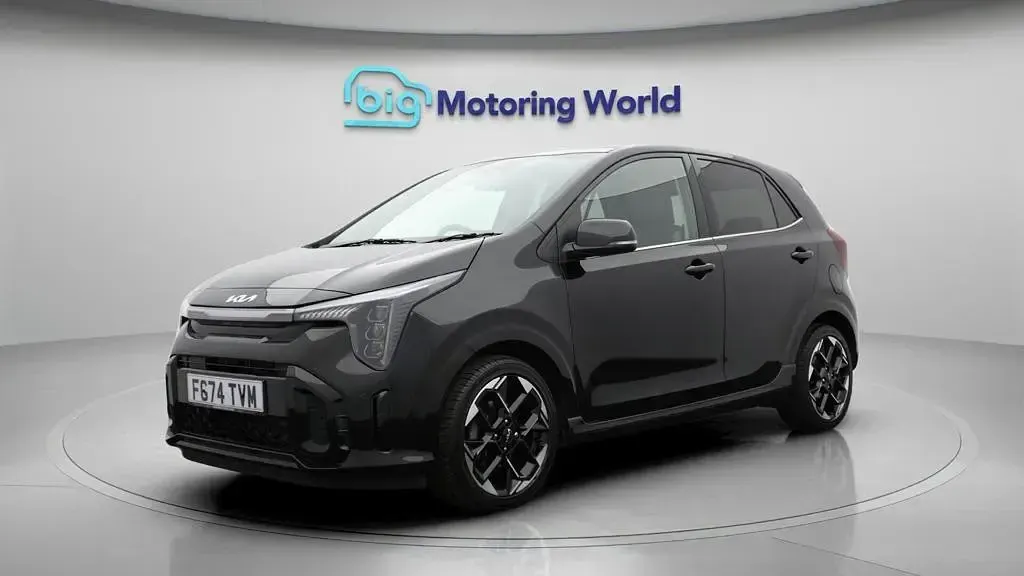 Used Kia Picanto GT-Line 63 HP (46 kW) 2024 Black Hatchback