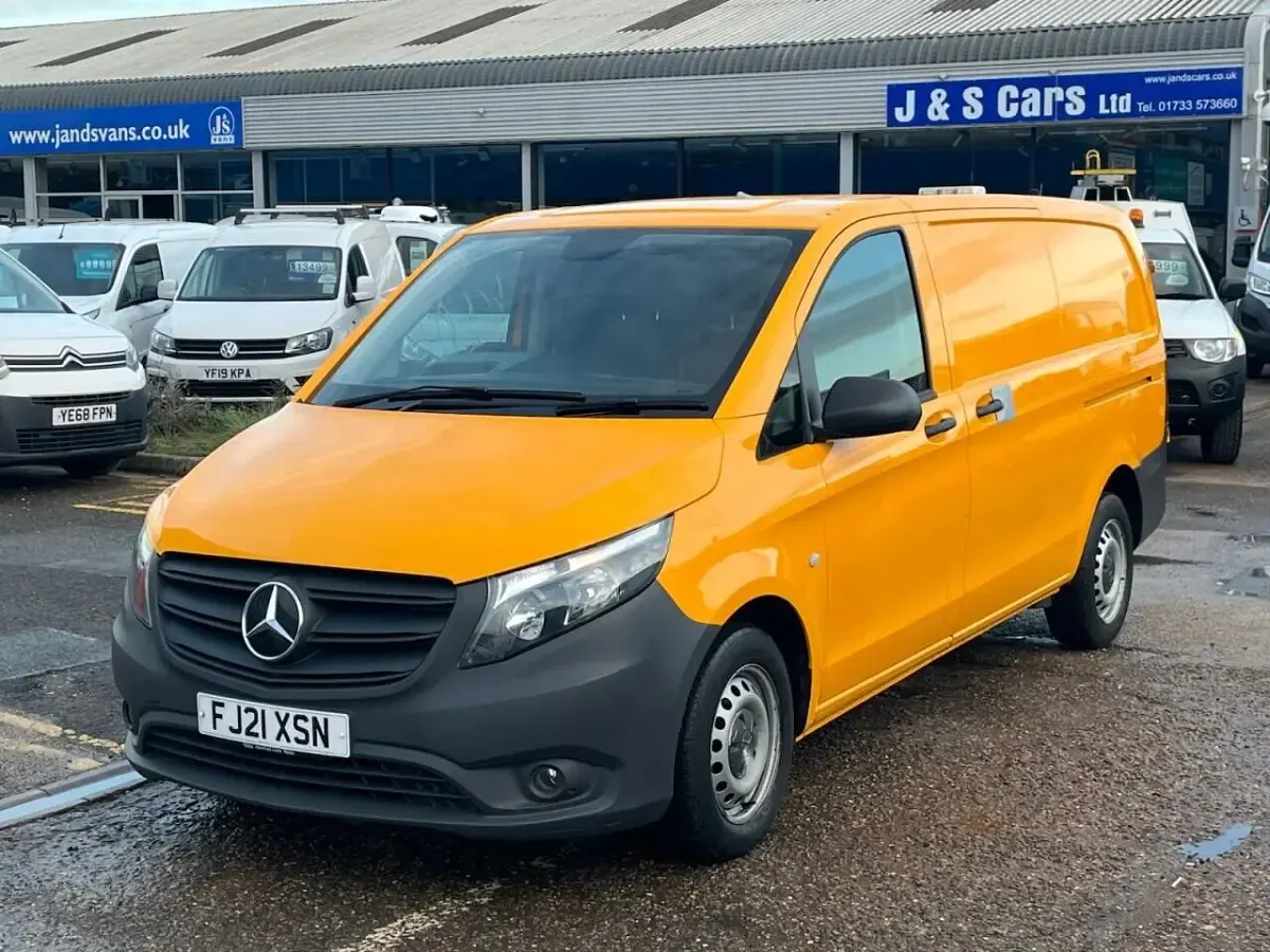 Used Mercedes Vito Progressive 2021 Yellow Van