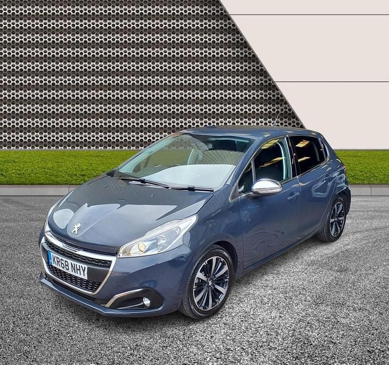 Usado Peugeot 208 S 100 HP (73 kW) 2018 Cinzento Citadino