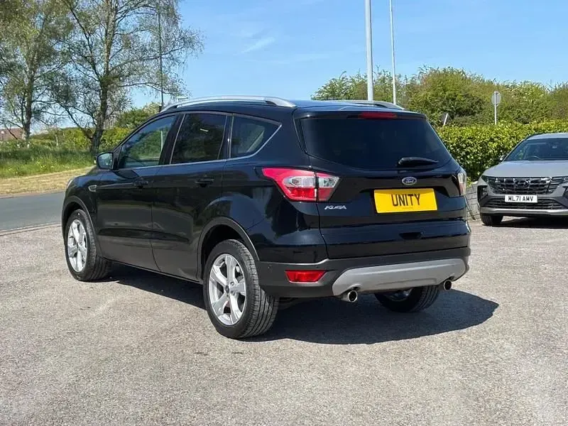Second-hand Ford Kuga Titanium X 120 CP (88 kW) 2018 Negru SUV