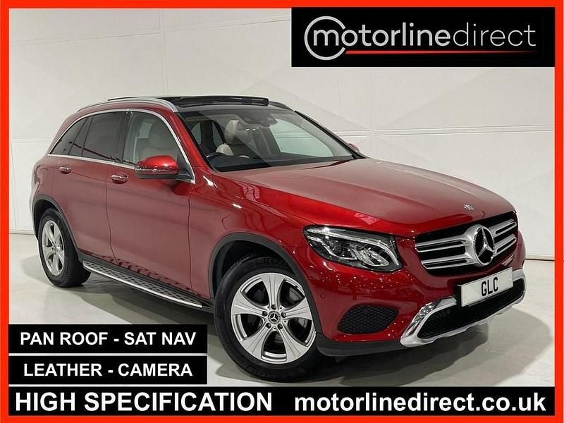 Red Used 2017 Mercedes GLC220 Premium SUV | £15,789 (Fair price) - Image 1/4