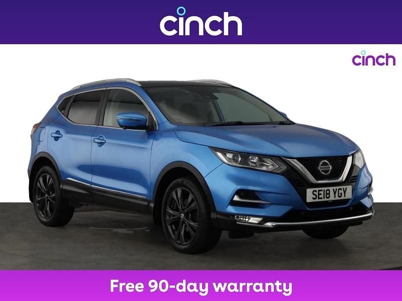 Blue Used 2018 Nissan Qashqai N-Connecta SUV | £9,899 (Fair price) - Image 1/3
