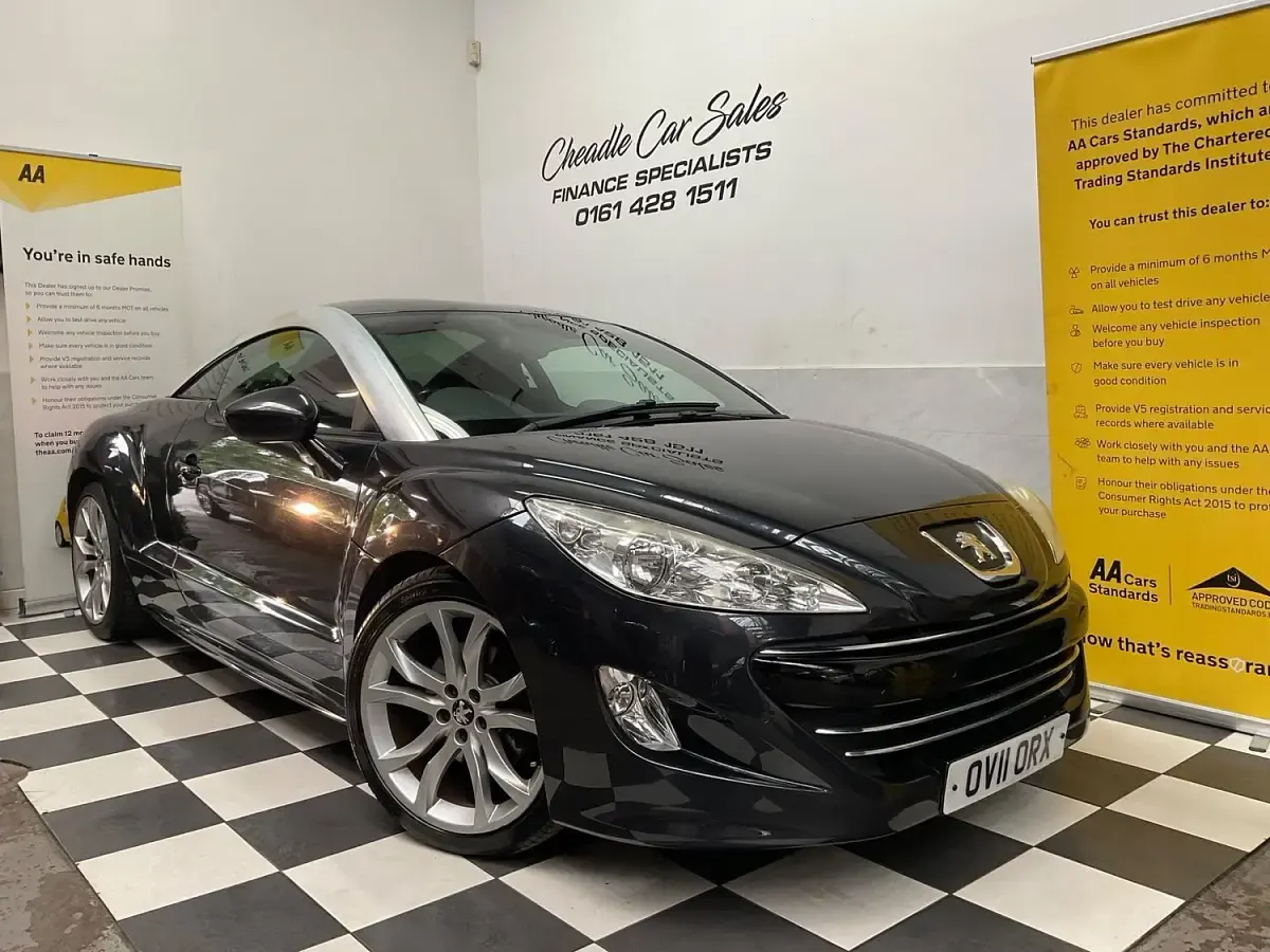 Used Peugeot RCZ GTi 156 HP (114 kW) 2011 Grey Coupe