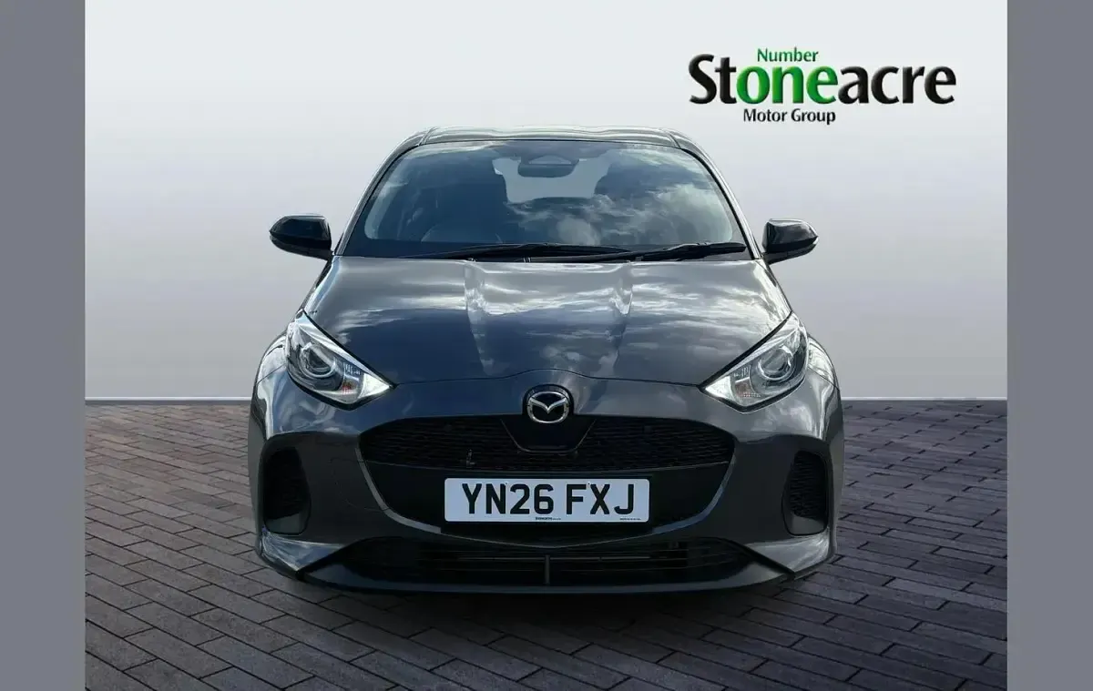 Ny Mazda 2 Exclusive-Line 116 HK (85 kW) 2026 Grå Halvkombi
