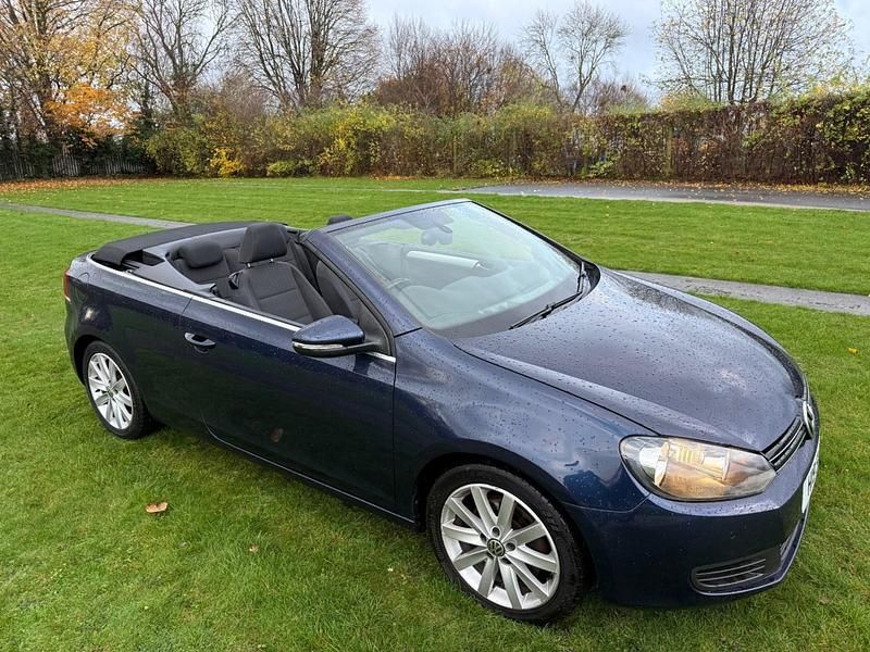 Used VW Golf Cabriolet S 2013 Blue Cabriolet