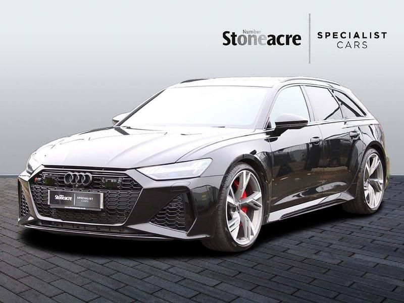 Begagnad Audi RS6 Advanced 591 HK (434 kW) 2023 Svart Kombi