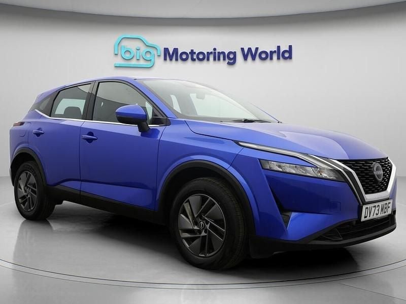 Blue Used 2023 Nissan Qashqai Acenta Premium SUV | £15,300 (Good price) - Image 1/4