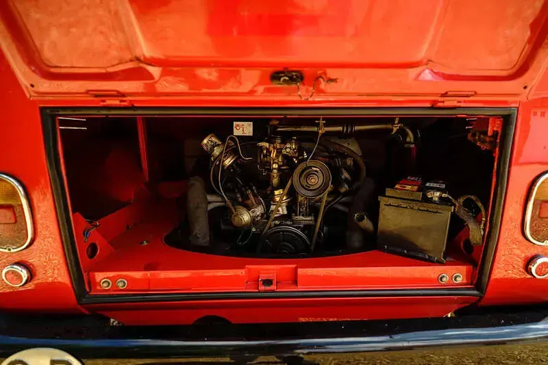 Used VW T3 1988 Red Van