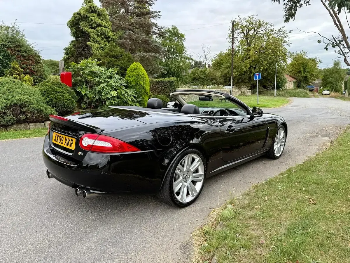 Used Jaguar XK Supercharged 510 HP (375 kW) 2009 Black Cabriolet