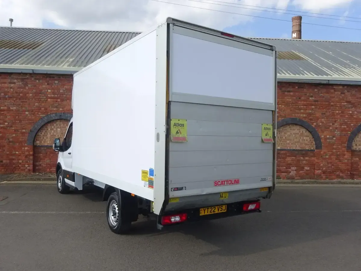 Used Ford Transit S 130 HP (95 kW) 2022 White Cabriolet