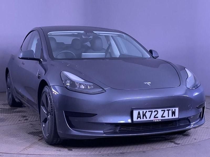 Grey Used 2022 Tesla Model 3 RWD Sedan | £20,499 (Fair price) - Image 1/4