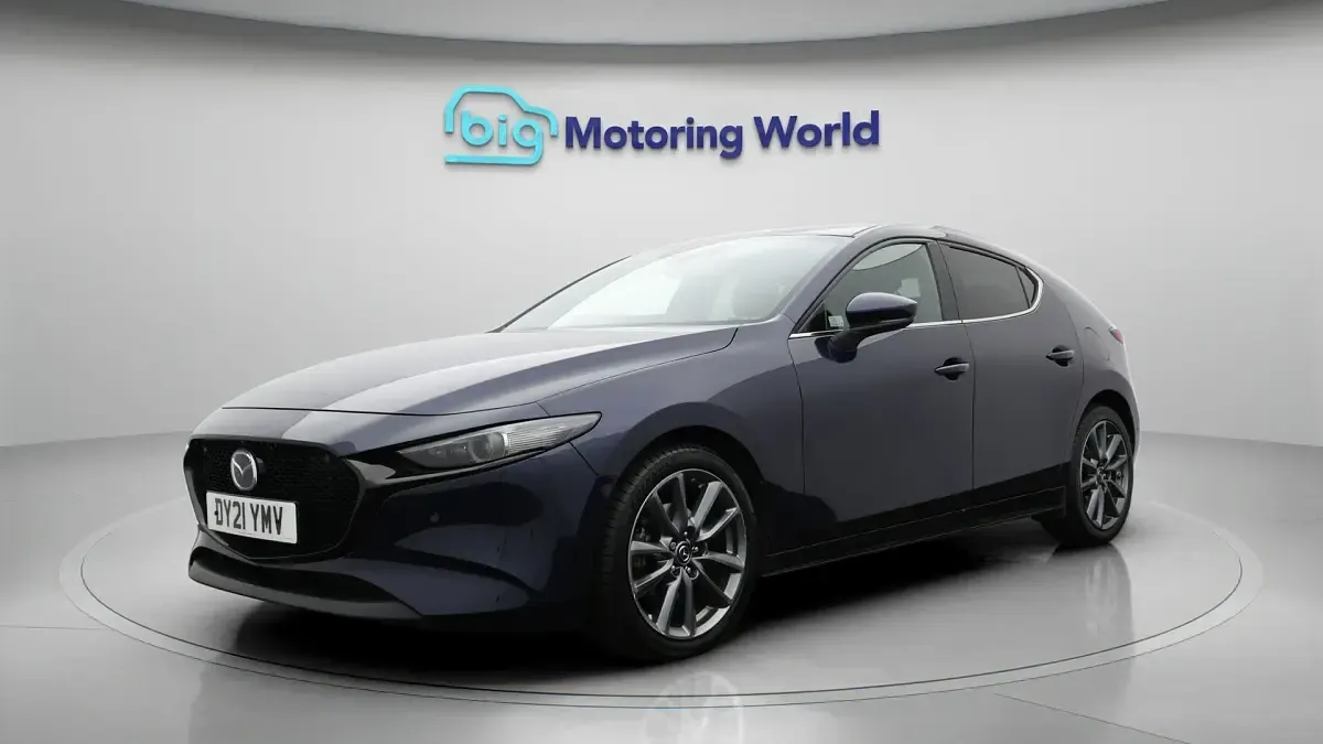 Used Mazda 3 Inclusive 121 HP (88 kW) 2021 Blue Hatchback