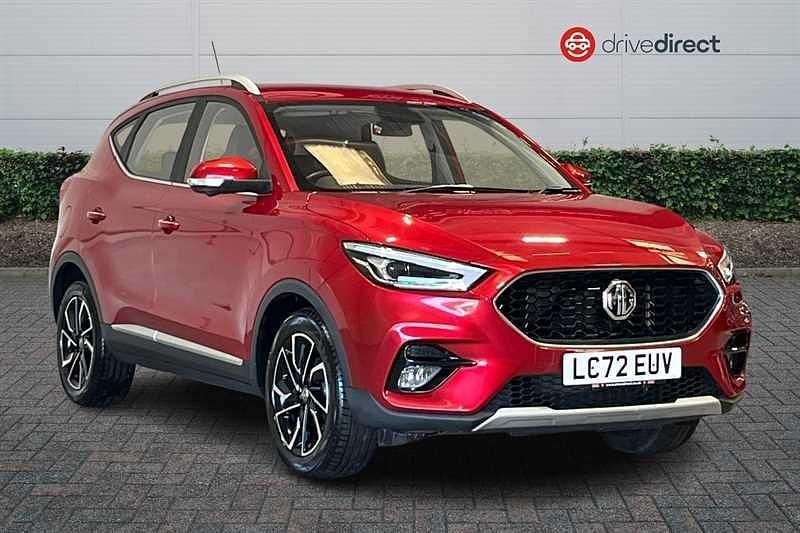 Red Used 2022 MG ZS Exclusive Sedan | £13,599 (Fair price) - Image 1/4