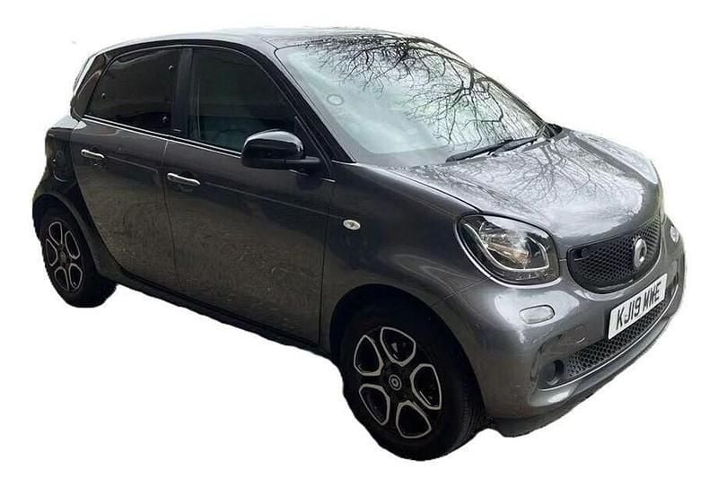 Used Smart ForFour Premium 71 HP (52 kW) 2019 Black Hatchback