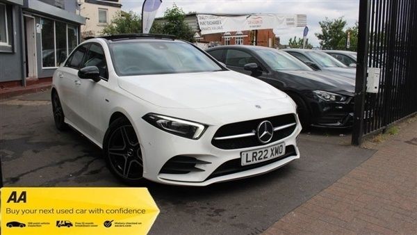 White Used 2022 Mercedes A200 AMG line Sedan | £20,695 (A bit pricey) - Image 1/1