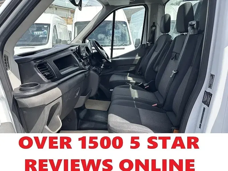Used Ford Transit 130 HP (95 kW) 2021 White Van