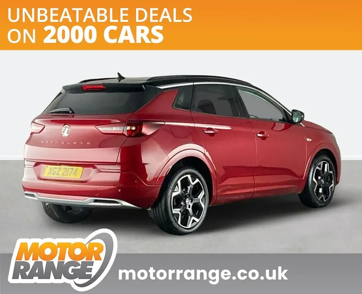 Used Vauxhall Grandland X Elite 130 HP (95 kW) 2022 Red SUV