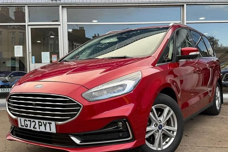 Used Ford Galaxy Titanium 150 HP (110 kW) 2022 Red MPV