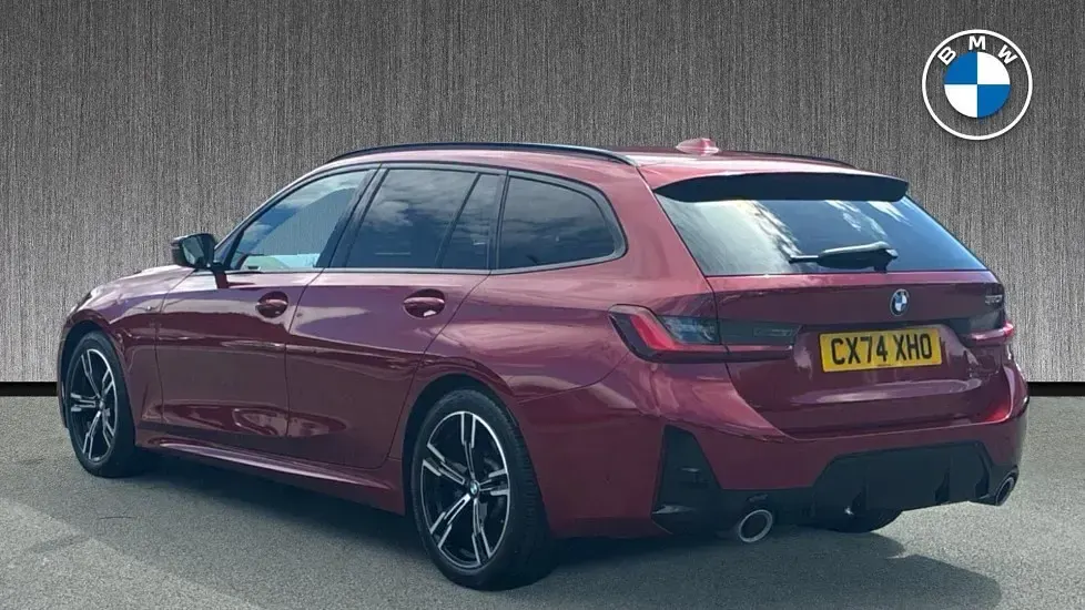 Used BMW 320 M Sport 181 HP (133 kW) 2025 Red Estate