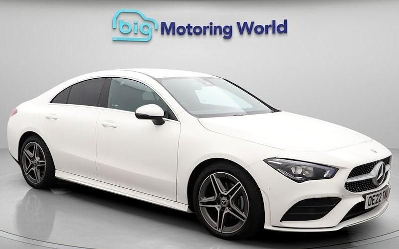 Used 2022 Mercedes CLA180 AMG line Sedan | £23,300 (Good price) - Image 1/4
