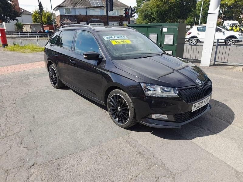 Black Used 2018 Skoda Fabia Monte Carlo Estate | £10,750 - Image 1/4