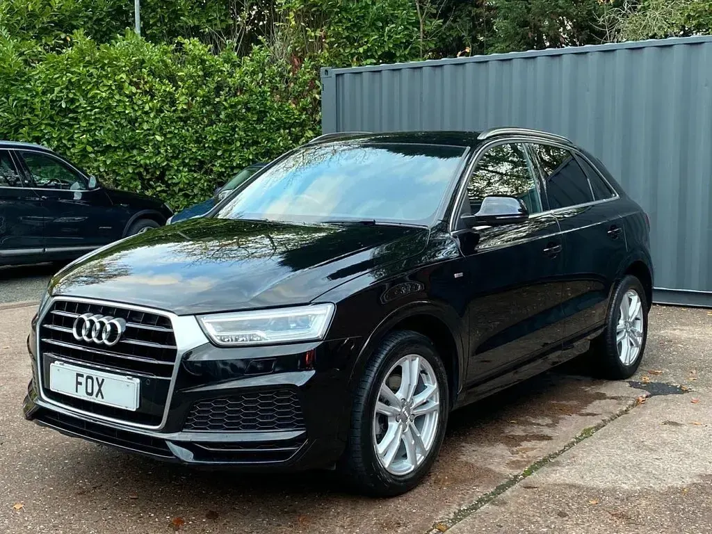 Used Audi Q3 S-Line 150 HP (110 kW) 2017 Black SUV
