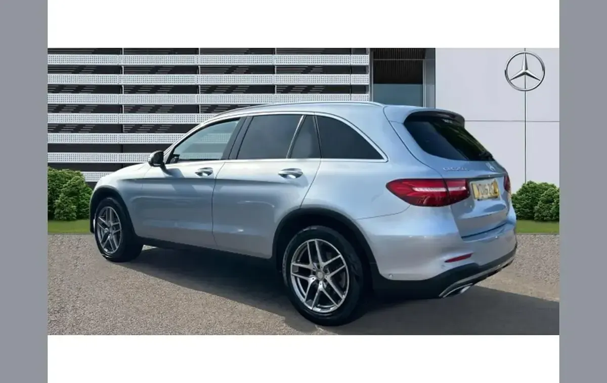 Used Mercedes GLC250 AMG line 204 HP (150 kW) 2016 Silver SUV