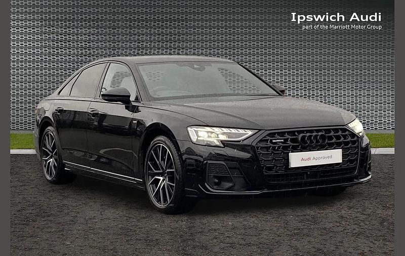 Used Audi A8 Black Edition 282 HP (207 kW) 2025 Black Sedan