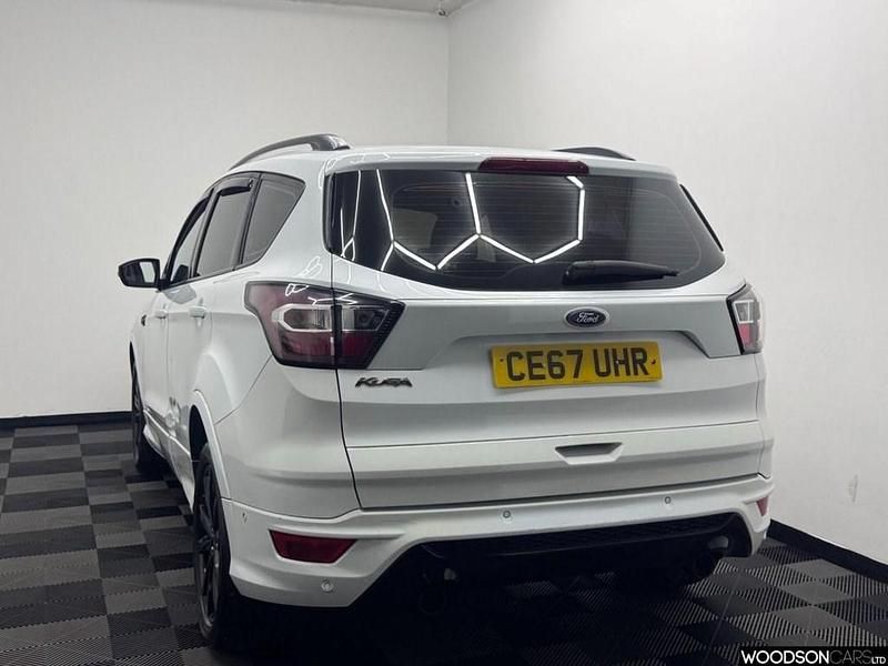 Used Ford Kuga ST-Line 120 HP (88 kW) 2017 White SUV