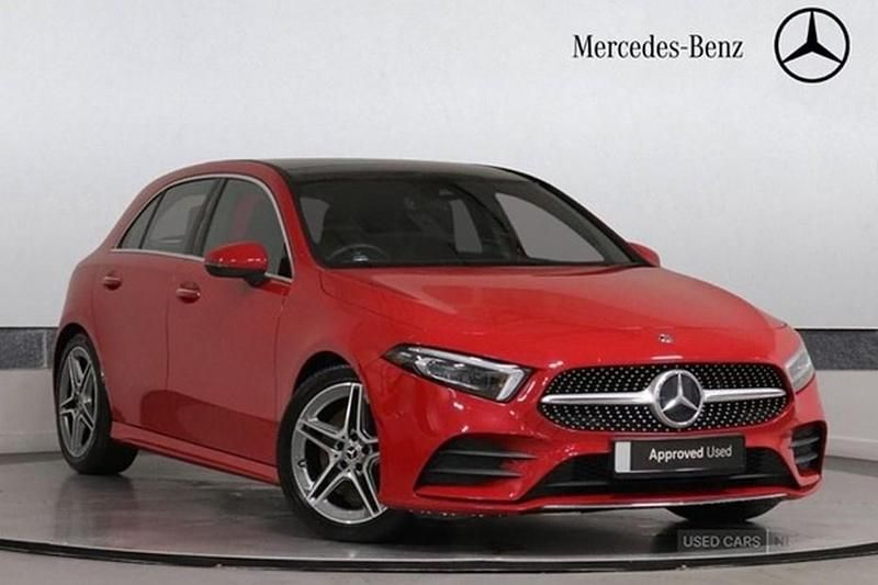 Red Used 2018 Mercedes A250 AMG Line Premium Plus Hatchback | £20,495 (Expensive) - Image 1/1