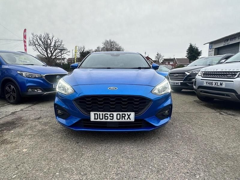 Used Ford Focus ST-Line 2019 Blue Hatchback