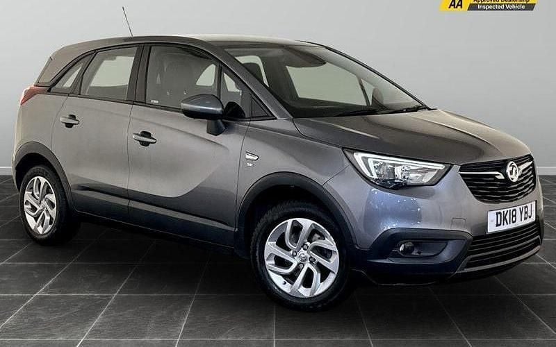 Grey Used 2018 Vauxhall Crossland X S SUV | £7,295 (Good price) - Image 1/2