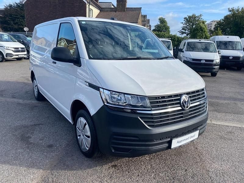 White Used 2023 VW T6.1 Startline Van | £20,994 (Super price) - Image 1/4