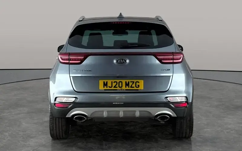 Used Kia Sportage GT-Line 177 HP (130 kW) 2020 Silver SUV
