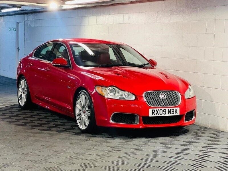 Red Used 2009 Jaguar XFR Sedan | £7,989 - Image 1/4