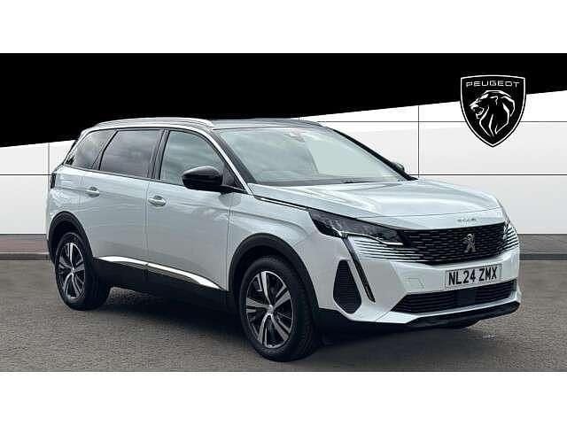 White Used 2024 Peugeot 5008 Allure MPV | £25,710 (Good price) - Image 1/4