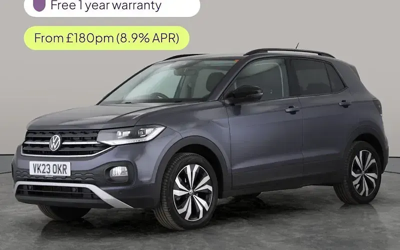 Used VW T-Cross Black Edition 110 HP (80 kW) 2023 SUV