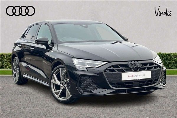 Black Used 2025 Audi A3 Black Edition Hatchback | £29,900 (Expensive) - Image 1/4