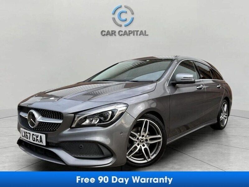 Grey Used 2017 Mercedes CLA180 Shooting Brake AMG line Estate | £14,790 (Good price) - Image 1/3