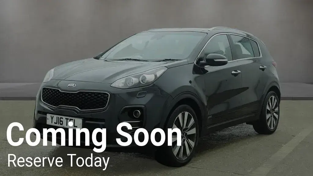 Used Kia Sportage First Edition 182 HP (133 kW) 2016 Black SUV