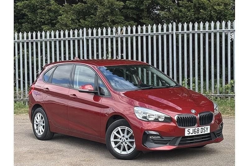 Flamenco red Used 2018 BMW 218 Estate | £8,395 (Fair price) - Image 1/4