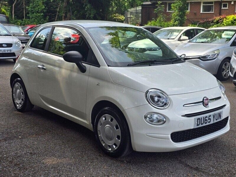 White Used 2015 Fiat 500 Pop Hatchback | £4,995 (Fair price) - Image 1/1