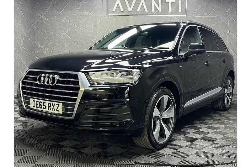 Used Audi Q7 S-Line 272 HP (200 kW) 2015 Black SUV
