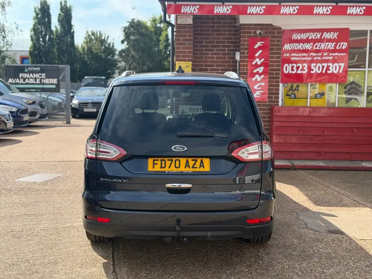 Used Ford Galaxy Titanium 150 HP (110 kW) 2020 Blue MPV