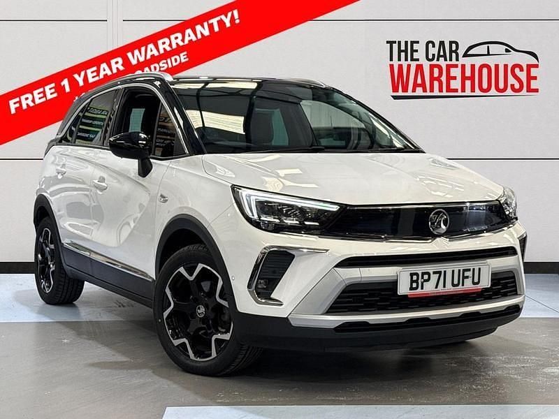 Used Vauxhall Crossland Ultimate 120 HP (88 kW) 2022 White SUV